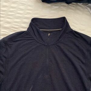 Orvis Navy Quarter-Zip Pullover
